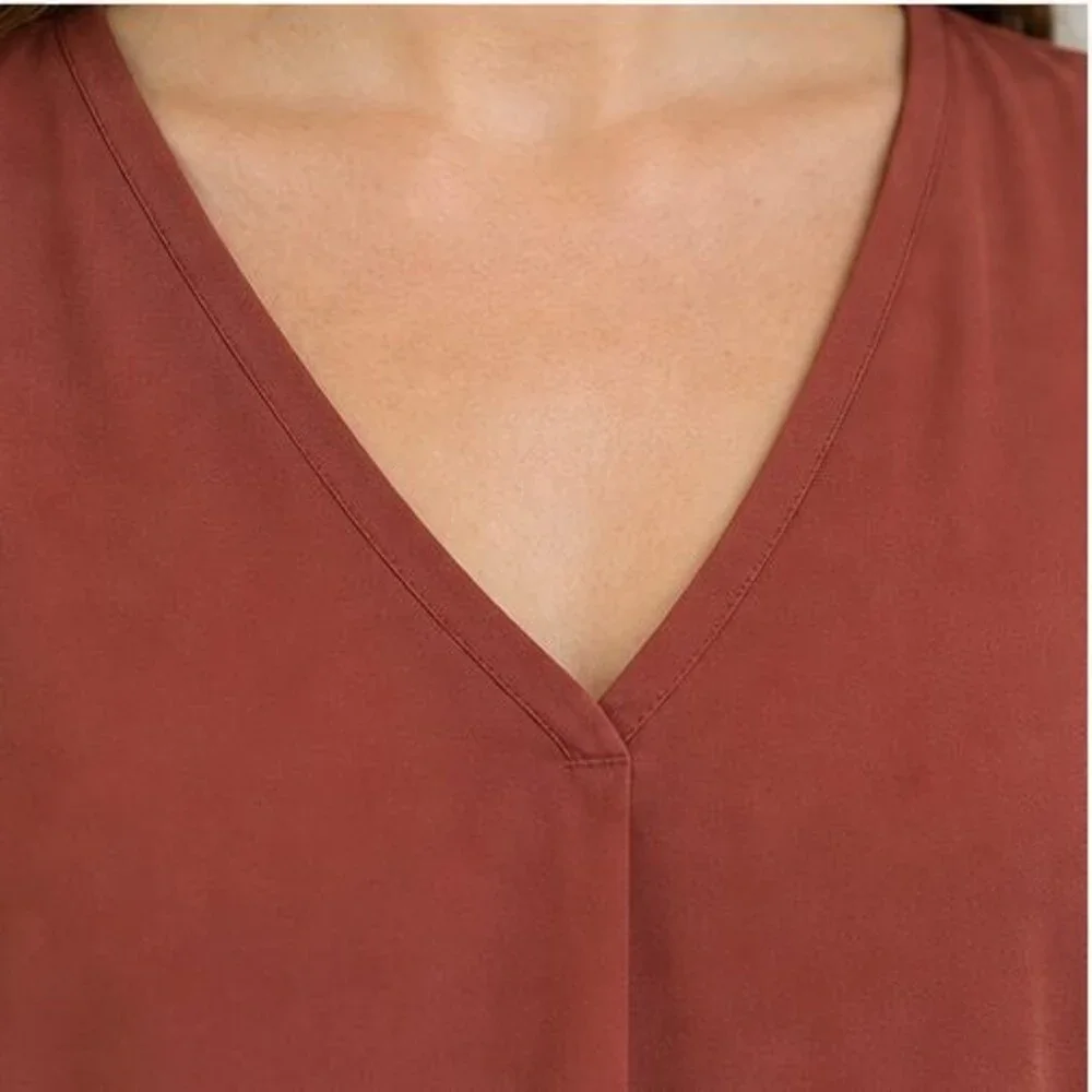 Rust Cami Blouse - Picture 4 of 6